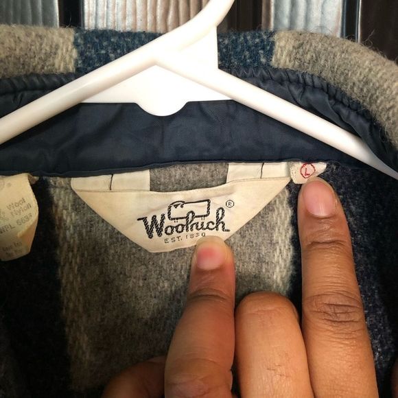 Vintage Woolrich Plaid Wool Shacket - Picture 6 of 8